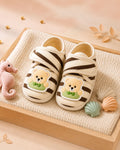 Baby Shoe - Brown Strips