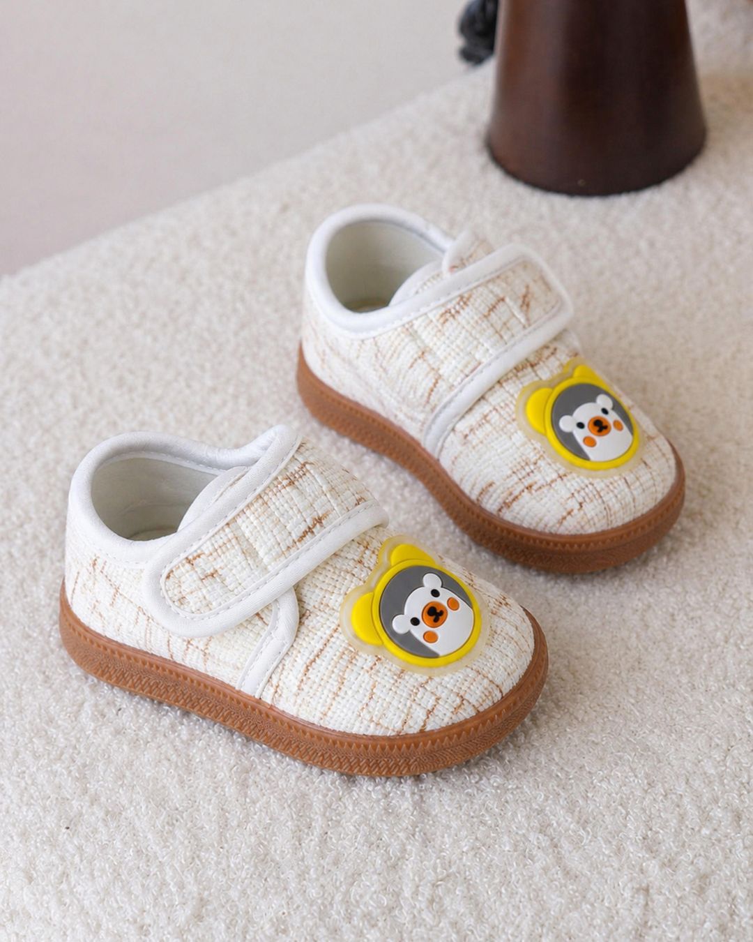 Baby Shoe - Brown Waves