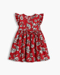 Red Floral Frock
