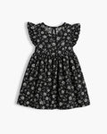 Black Floral Frock