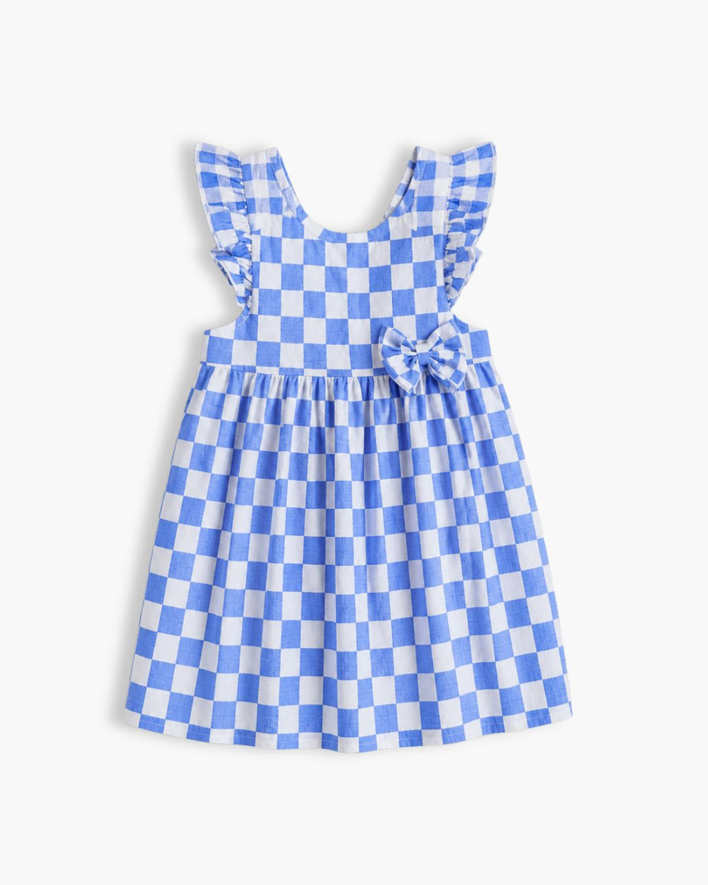Blue Checks Frock