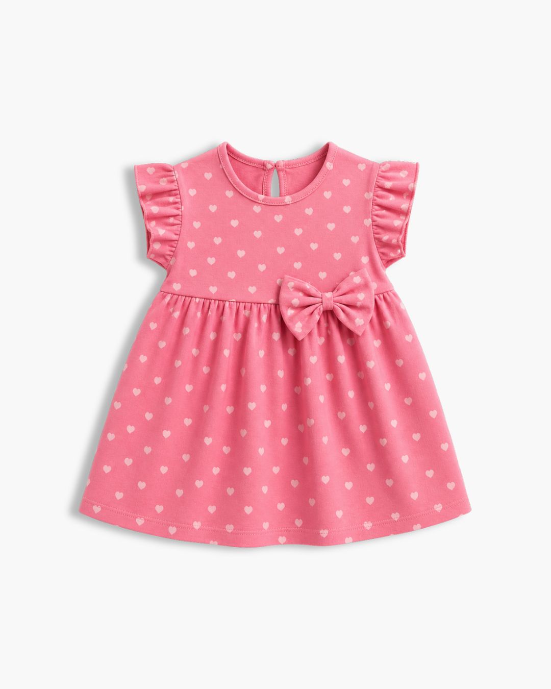 Hearts Peach Frock