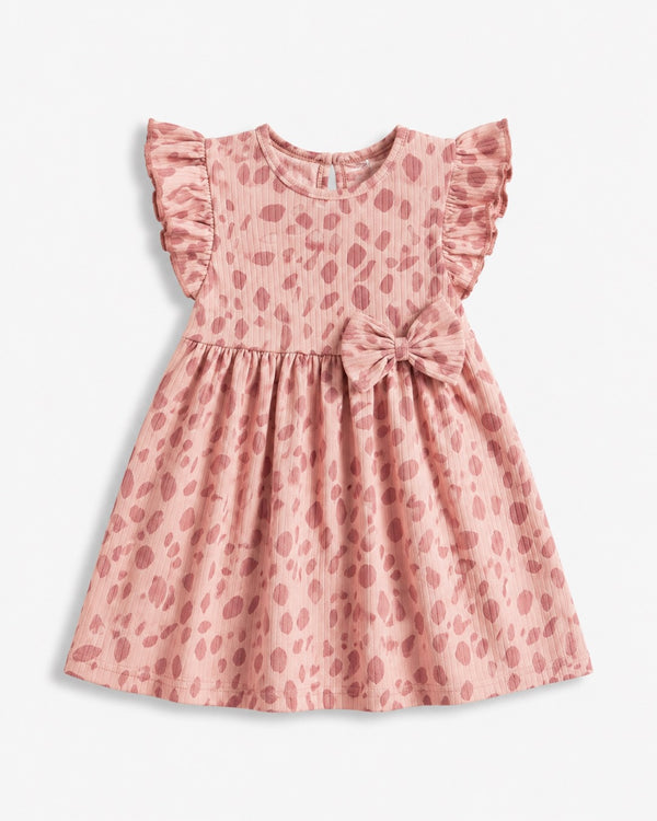 Peach Amoeba Print