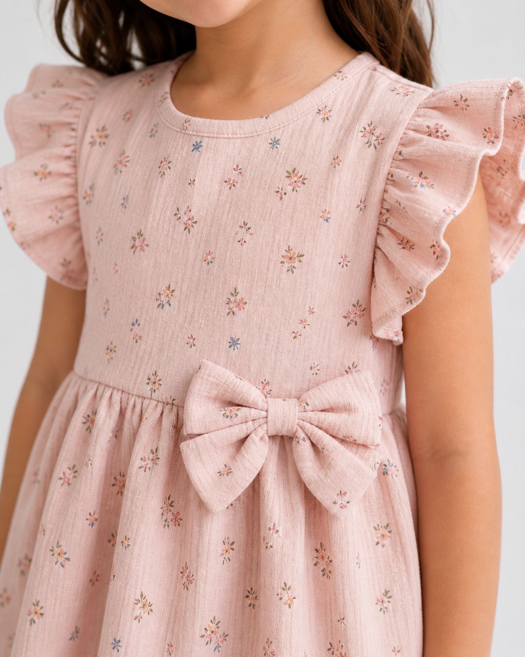Ditsy Floral Oyster Frock