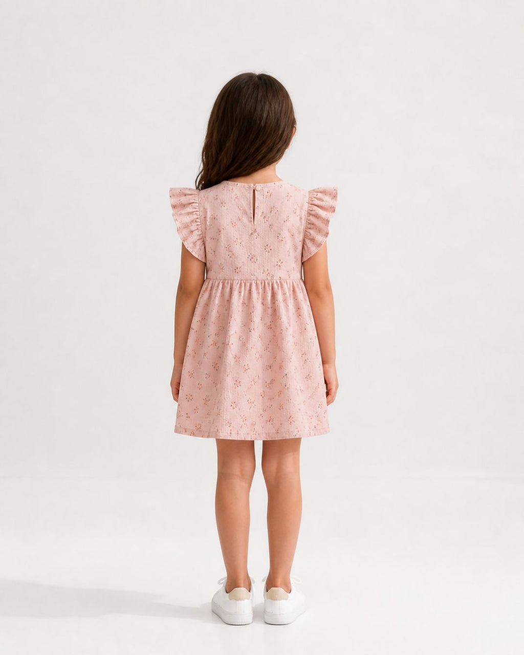 Ditsy Floral Oyster Frock