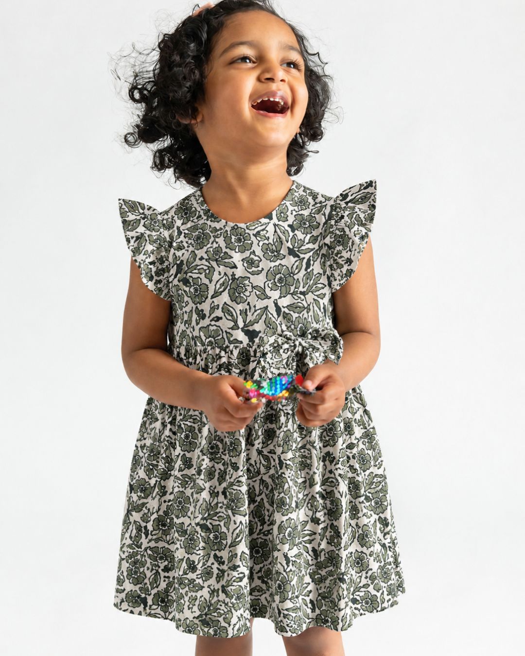 Floral Lemon Frock