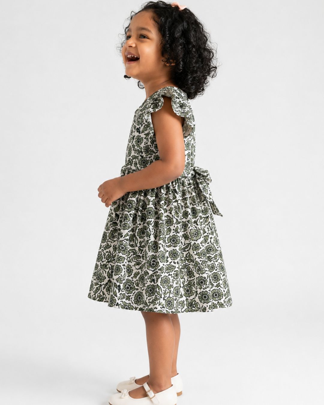 Floral Lemon Frock