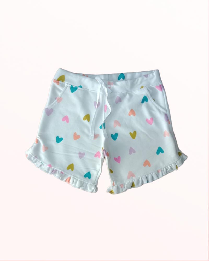 Hearty White Shorts