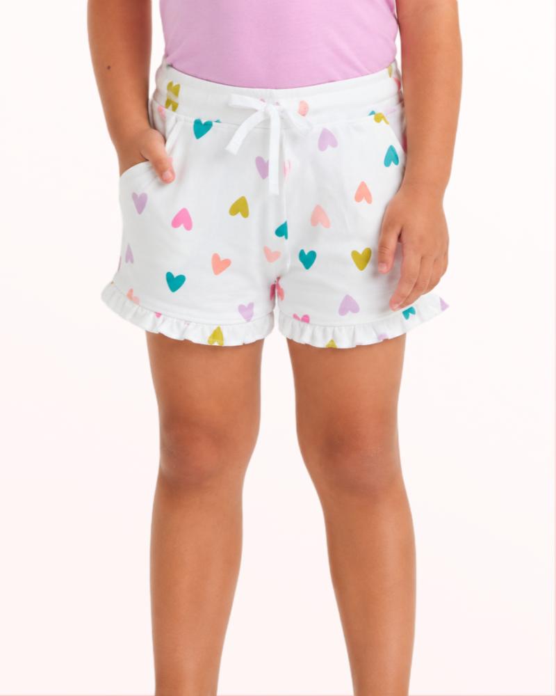 Hearty White Shorts