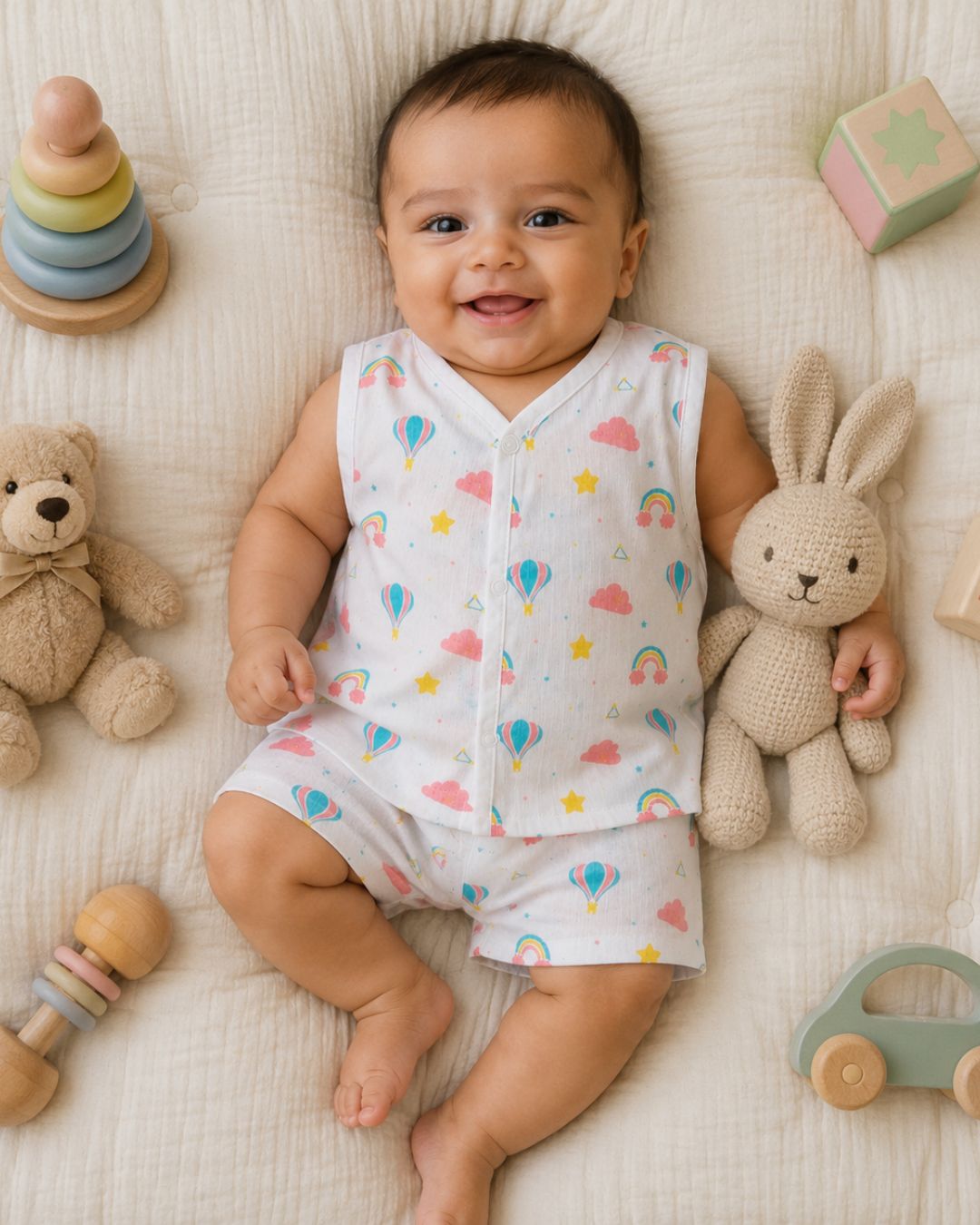 Balloon Print Co-ord Set
